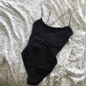 Bardot Strappy-Back Bodysuit